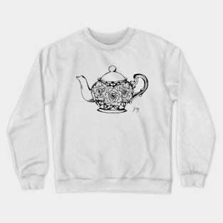 Floral Tea Crewneck Sweatshirt